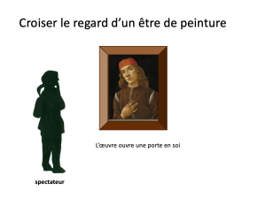 Catherine Koenig - croiser le regard d'un être de peinture