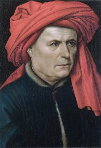 Campin. Portrait d'homme. Londres. Catherine Koenig